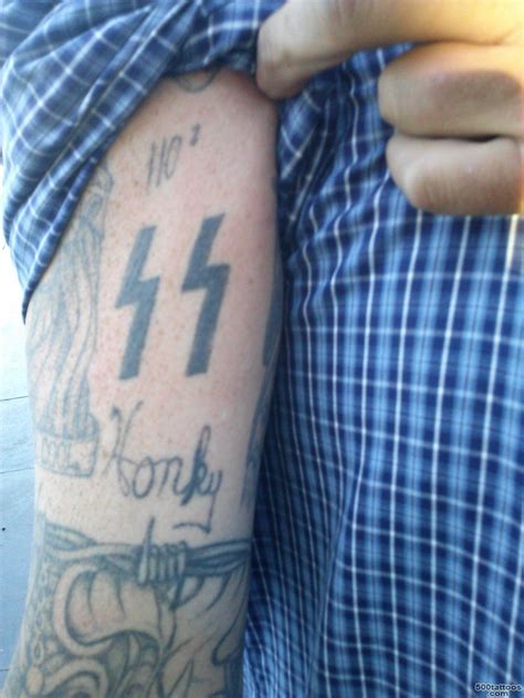Ss tattoo meaning. I mean, I guess we see something else then because I'm jewish and I didn't instantly think it was an SS tattoo. OP did say they decided to just cover it, which probably is for the best because even if I can't make the distinction if another can then a cover up or distinction should be added. 