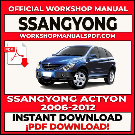 Ssangyong actyon workshop manual 2005 2006 2007 2008 2009 2010 2011. - Gardner denver locomotive air compressor maintenance manual.