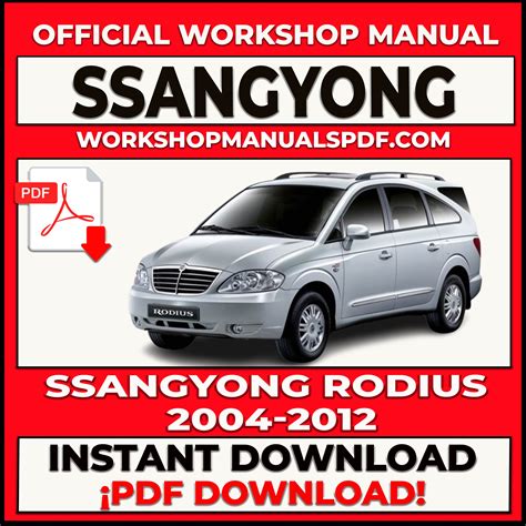 Ssangyong rodius stavic workshop repair manual 2004. - Piper navajo 350 flight safety manual.