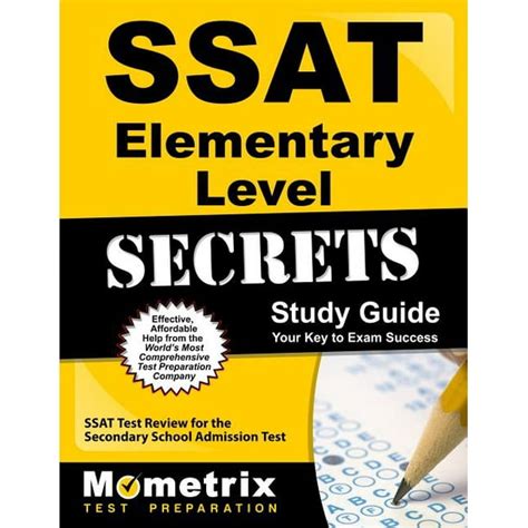 Ssat elementary level secrets study guide ssat test review for. - Murach java programming 4th solution manual.