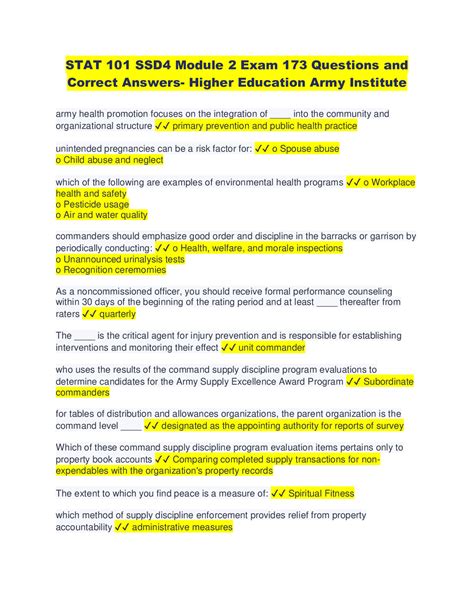 Ssd 3 Module 4 Exam Answers