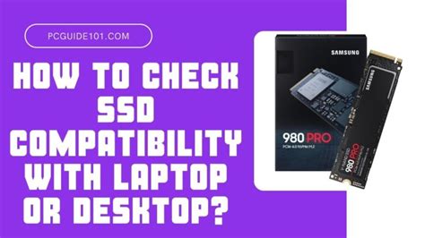 Ssd compatibility checker laptop.  Contact customer support for specific guidance.  Check your l...