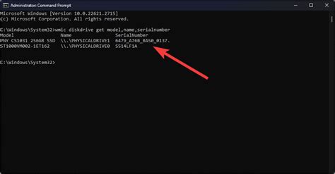 Ssd serial number cmd.  2 Copy and paste the command below into the You can fi...