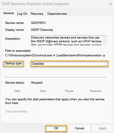 Ssdpsrv exploit.  The SSDP Discovery service also announces SSDP devices and services that...