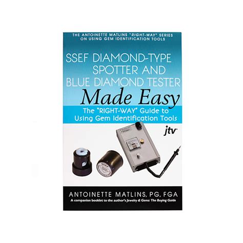 Ssef diamond type spotter and blue diamond tester made easy the right way guide to using gem identification. - Teoría y práctica del proceso de sucesiones.