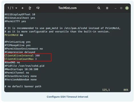 Ssh clientaliveinterval.  This is usually due to a network disconnect between...