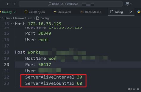 Ssh serveraliveinterval.  Adjust the values of ServerAliveInterval and I have ServerAli...