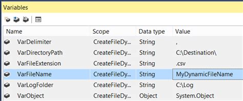 Ssis create flat file dynamically.  Apr 20, 2023 · 0 I want to take data from...
