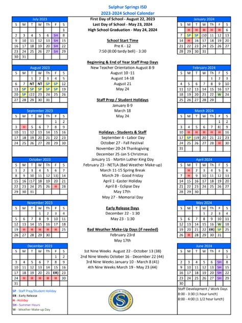 Ssisd Calendar