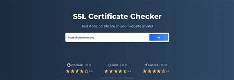 Ssl checker.  Just paste URL & check SSL Certificate.  The SSL Check in this test wi...