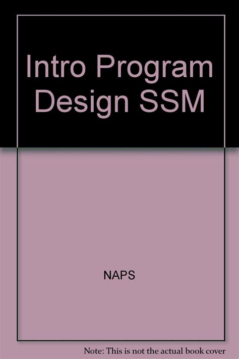 Ssm-Program Design Data Struc