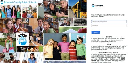 Sso browardschools com pinnacle. Login: Student#@my.browardschools.com, example: (0600000001@my.browardschools.com) Click NEXT and student will be asked to use Single Sign-on which is the same as 
