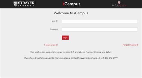 Sso strayer.  iCampus offers information about admissions, academic req...