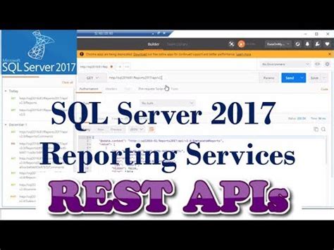 Ssrs 2017 rest api authentication.  As a workaround (not a solution), I am now just using In...