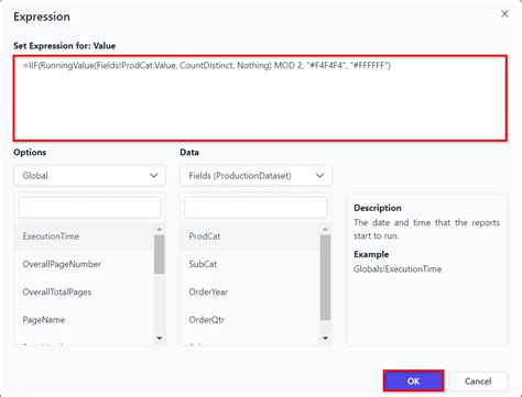 Ssrs fields expression.  Bold Reports&reg; also offer RDL-based reporti...
