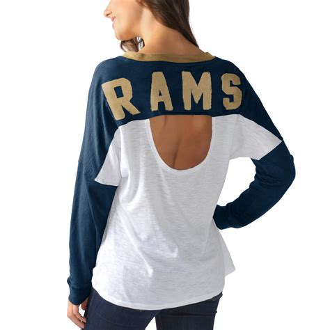 St Louis Rams Football Womens Long Sleeve T-Shirt Size L