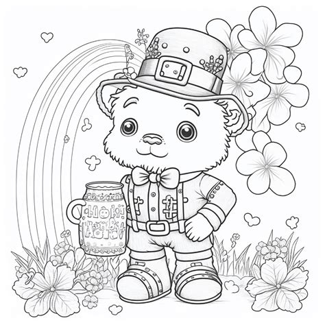 St Patricks Day Coloring Pages Printables