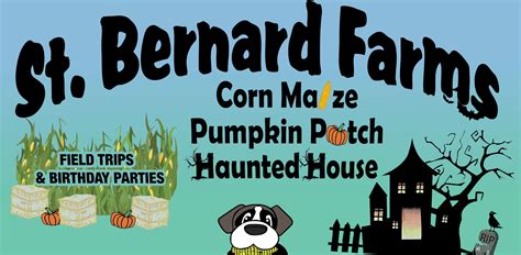 St bernard farms photos. St. Bernard Farms Corn Maze & Pumpkin Patch PHOTOS. MAP & DIRECTIONS. 849 SR 77 (Pleasant Hill Highway, Clovis, New Mexico, 88101. GET DIRECTION. SOCIAL FEEDS. 
