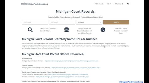 St clair county mi court records. Welcome to St. Clair County, Michigan. ... County Clerk - 810-985-2200 Courts - 810-985-2031 Circuit Court - 810-985-2031 District Court - 810-985-2072 Probate Court - 810-985-2066 DC Probation - 810-985-2100 Day Treatment / Night Watch - 810-985-5390 Drain Commissioner - 810-364-5369 
