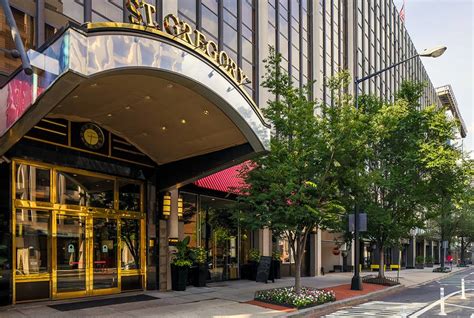 St gregory hotel. Fees plus tax: Valet parking for $50 per night plus tax. Effective 6/4 the facility fee will increase to: $30 + tax/per night (total of $34.49). This fee includes the following: Morning coffee service from 6:30 – 11 AM. Daily light European-style breakfast buffet from 6:30-10 AM at St. Greg Kitchen & Bar featuring cured meats, cheese, yogurt ... 