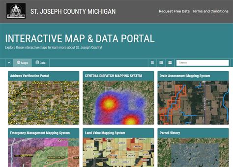 This site provides efficient and cost-effective GIS data for St. Joseph County, IN..