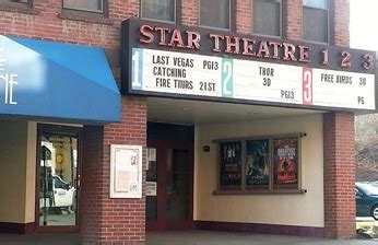 St. Johnsbury, VT Movie Theaters St. Johnsbury, VT Showtimes. Locate Me. OR. Star Cinemas 0.1 mi. 17 Eastern Ave., St. Johnsbury, Vermont 05819, 802-748-9511. View more theaters in St. Johnsbury, VT area View all movies in St. Johnsbury, VT cinemas Latest News See All . The Fall Guy is the new champ at the weekend box office. 