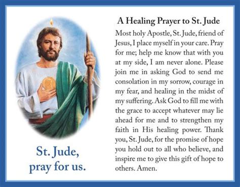 St jude prayer for a miracle. Sacred Heart of Jesus, pray for us. St Jude, the worker of miracles, pray for us. St Jude, the helper of the hopeless, pray for us. Amen. Say this prayer 9 times a day for 9 days. By the 8th day, your prayer will be answered. Say it for 9 days, it has never been known to fail. Publication must be promised. Catherine 