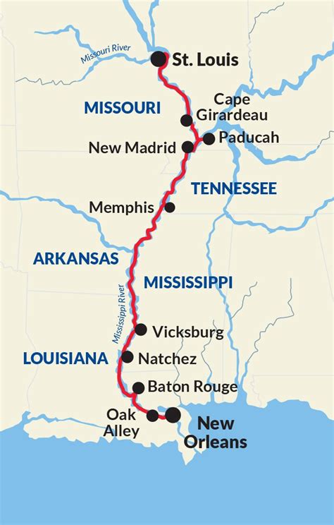 The total driving time is 9 hours, 47 minutes. Your trip begins in New Orleans, Louisiana. It ends in Saint Louis, Missouri. If you're planning a road trip, you might be interested in seeing the total driving distance from New Orleans, LA to Saint Louis, MO. You can also calculate the cost to drive from New Orleans, LA to Saint Louis, MO based ....