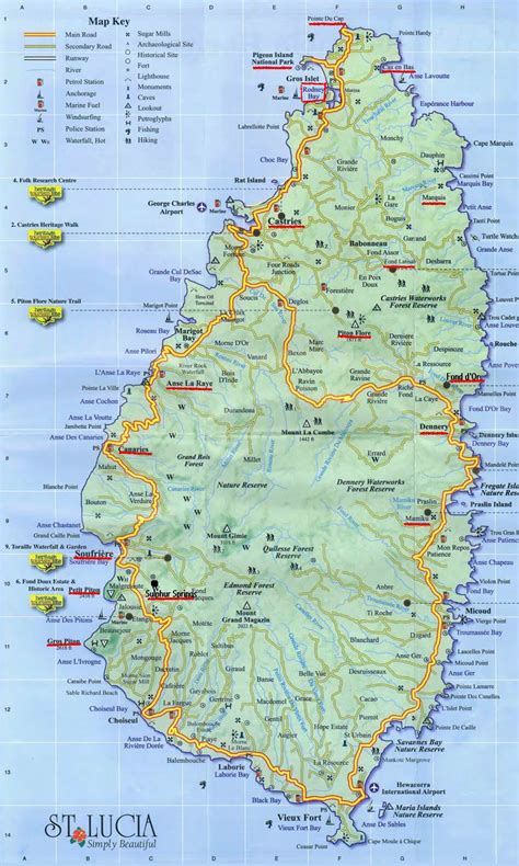 St lucia resorts map. Saint Lucia is the perfect destination for romance. Whether you want an adventure wedding, an unbelievable honeymoon or a quiet i. 