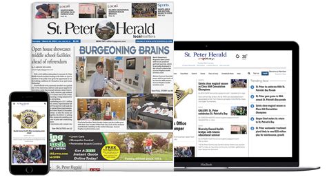 St peter herald phone number. .  ...