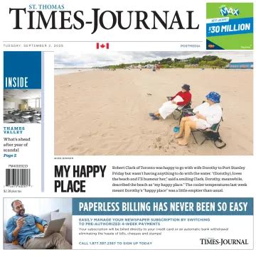 St thomas times journal e edition.  Dec 2, 2025 · St.  Thomas Times-Jou...
