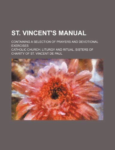 St vincents manual by catholic church liturgy and ritual sisters of charity of st vincent de paul. - 2001 2002 suzuki bedienungsanleitung lt a400 lt a 400 f.