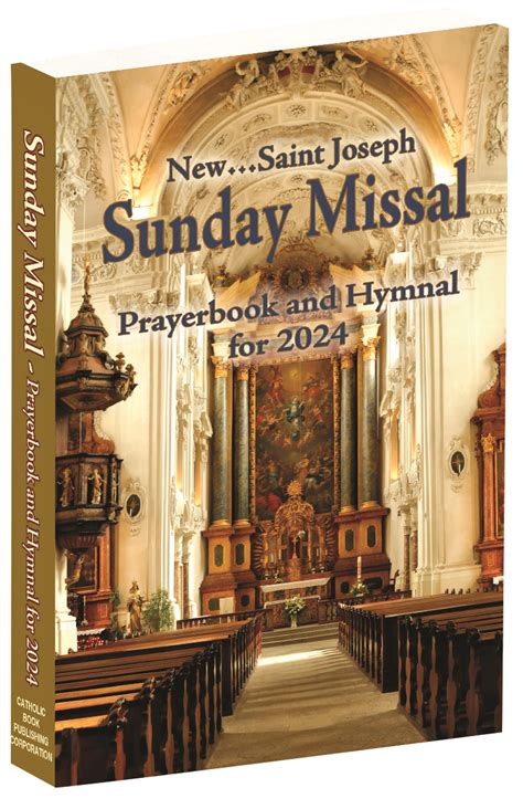 Read St Joseph Sunday Missal Prayerbook And Hymnal For 2020 By Catholic Book Publishing  Icel