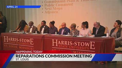 St. Louis City Reparations Commission meeting taking place tonight