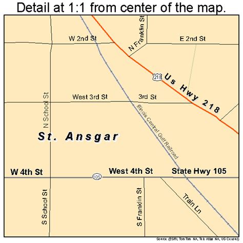 St. Ansgar, IA - St. Ansgar, Iowa Map & Directions - MapQuest