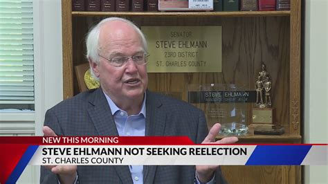 St. Charles County Executive Steve Ehlmann will not seek re-election