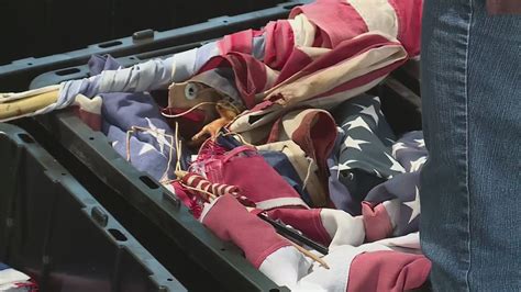 St. Charles County veterans collect used U.S. flags to respectfully retire them