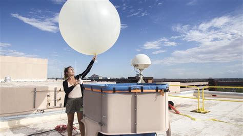 St. Edward's launches weather balloon