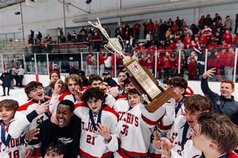 3pking Tv - St. Johns boys break through in overtime to win WCAC hockey title