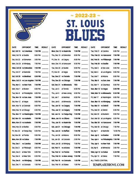 St. Louis Blues Game on TV Tonight - Channel, Time / 2024-23 …