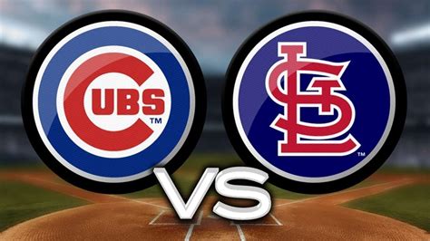 St. Louis Cardinals and Chicago Cubs meet in game 2 of series