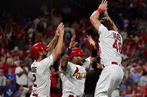 St. Louis Cardinals and Cincinnati Reds play in game 2 of series