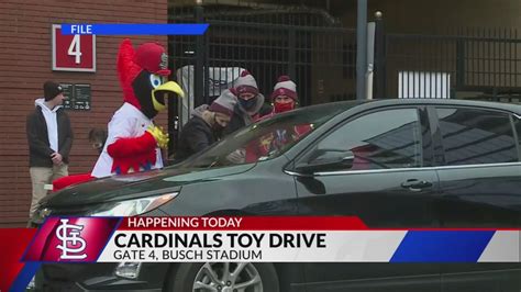 St. Louis Cardinals hosting 12th annual toy drive today