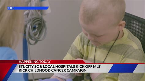 St. Louis City SC and local hospitals kicking off 'Kick Childhood Cancer' campaign tonight