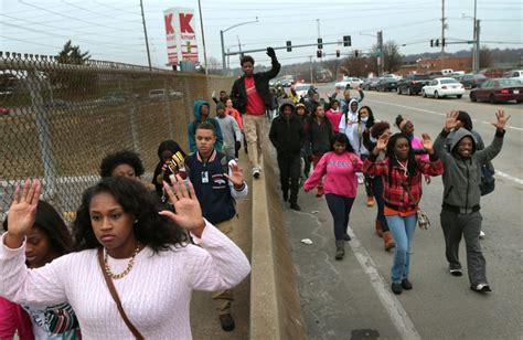 St. Louis County high school students walk out of class to show support against gun violence