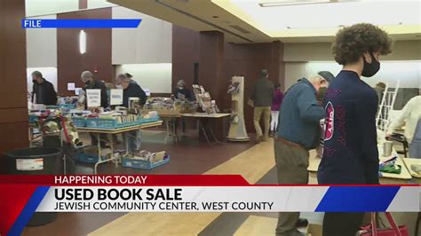 St. Louis Jewish Community Center's semi-annual used book sale returning this weekend