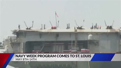 St. Louis welcomes U.S. Navy with week-long festivities celebrating military service