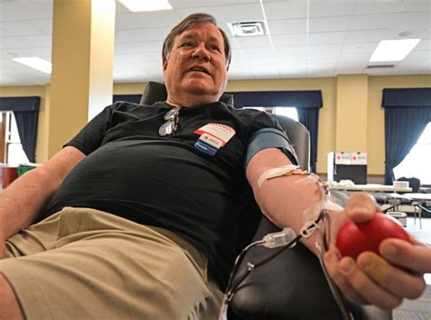St. Paul man’s 296th blood donation puts him above 37 gallons of giving over his lifetime
