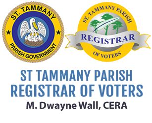 St. Tammany Parish Registrar of Voters - General Information