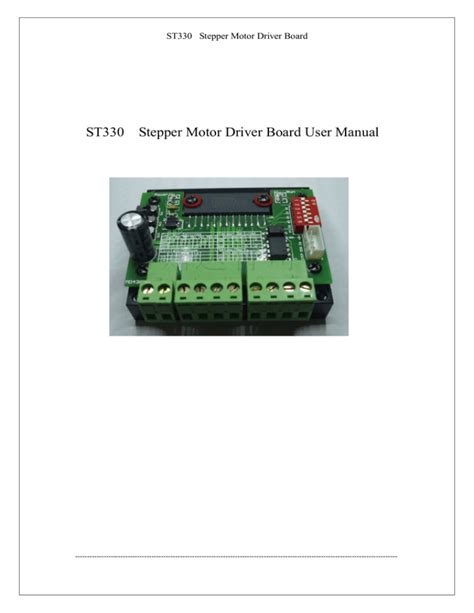 St330 stepper motor driver board user manual. - Yardworks battery powered lawn mower manual.